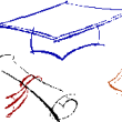 Image of a graduation cap and diploma