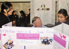 Mother of Sorrows School students present their projects at the 2012 Science Fair.